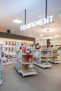 Rayon, Aménagement espaces, boutiques, vente, services, électro-ménager, CSE